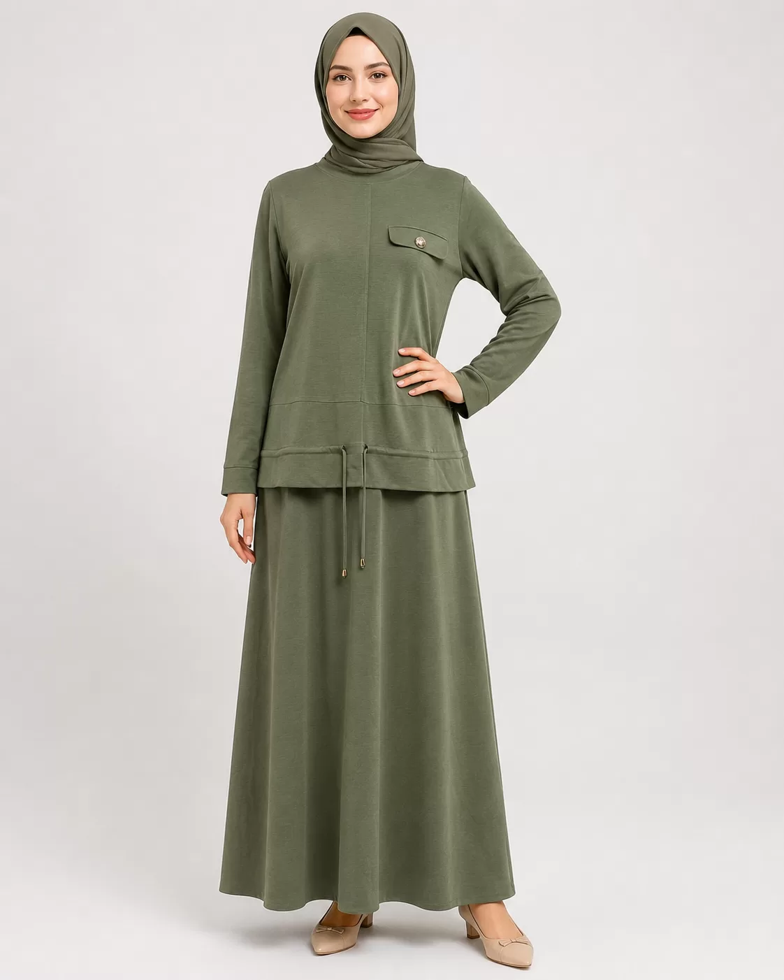 Alesya İkili Etekli Takım (5408)