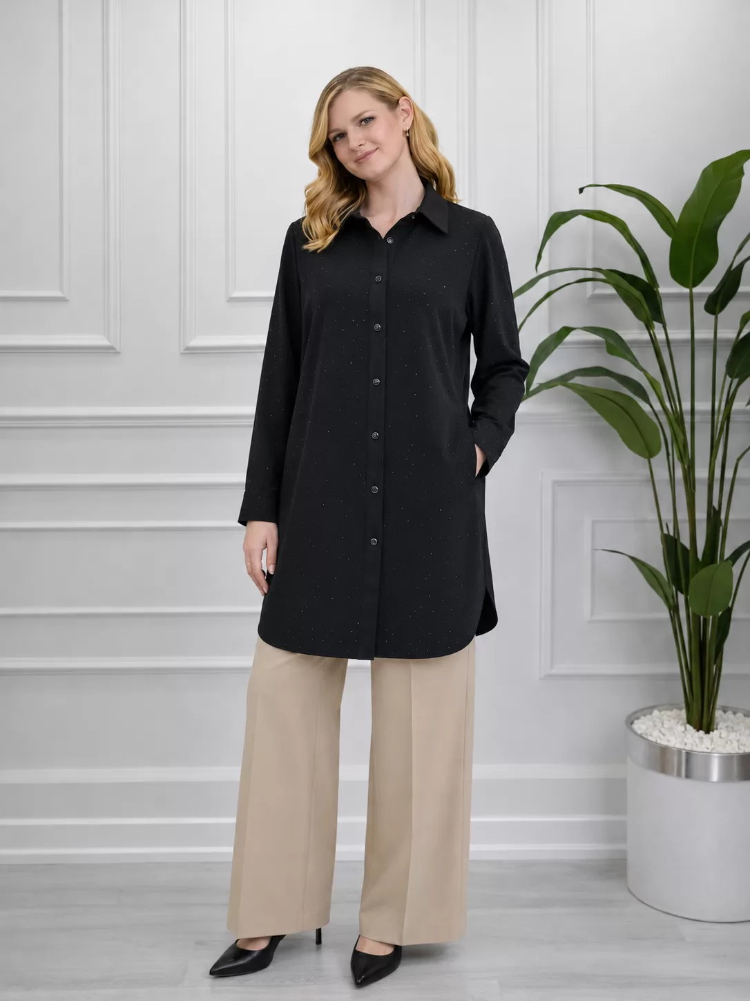 Alyaka 5484 taşlı tunik